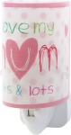 Dalber nachtlamp Mum 13 cm roze Dalber nachtlamp Mum 13 cm roze