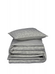 De Witte Lietaer dekbedovertrek Alvaro 140 x 220 flanel grijs De Witte Lietaer dekbedovertrek Alvaro 140 x 220 flanel grijs