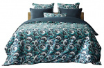De Witte Lietaer dekbedovertrek Beaufort 260 x 240 cm turquoise De Witte Lietaer dekbedovertrek Beaufort 260 x 240 cm turquoise