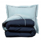 De Witte Lietaer dekbedovertrek Bumblebee 240x220 cm katoen marineblauw De Witte Lietaer dekbedovertrek Bumblebee 240x220 cm katoen marineblauw
