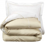 De Witte Lietaer dekbedovertrek Bumblebee 140 x 200 cm katoen wit/beige De Witte Lietaer dekbedovertrek Bumblebee 140 x 200 cm katoen wit/beige