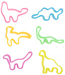 DinoWorld elastische figuren glow-in-the-dark junior 6 stuks DinoWorld elastische figuren glow-in-the-dark junior 6 stuks