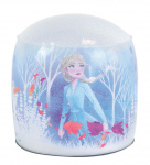 Disney Frozen opblaasbare lamp meisjes 15 x 13 cm wit/multicolor Disney Frozen opblaasbare lamp meisjes 15 x 13 cm wit/multicolor