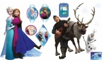 Disney muurstickers Frozen familie Disney muurstickers Frozen familie