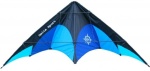 Elliot tweelijnsstuntkite Delta Sport 160 cm zwart/blauw Elliot tweelijnsstuntkite Delta Sport 160 cm zwart/blauw
