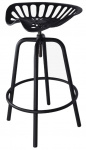 Esschert Design barkruk Tractor 46,5 x 50 x 69,7 cm staal zwart Esschert Design barkruk Tractor 46,5 x 50 x 69,7 cm staal zwart