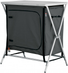 Eurotrail campingkast St. Barts 72 x 50 cm polyester antraciet Eurotrail campingkast St. Barts 72 x 50 cm polyester antraciet