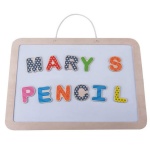 Everearth magneetbord/puzzel met letters 32x27 cm Everearth magneetbord/puzzel met letters 32x27 cm