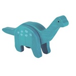 Everearth speelfiguur dino blauw 21x17 cm Everearth speelfiguur dino blauw 21x17 cm