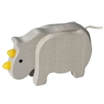 Everearth speelfiguur neushoorn grijs 14x8x4 cm Everearth speelfiguur neushoorn grijs 14x8x4 cm