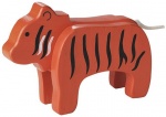 Everearth speelfiguur tijger oranje 12x9x4 cm Everearth speelfiguur tijger oranje 12x9x4 cm
