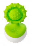 Fat Brain Toys Dimpl Wobbl 10 cm groen Fat Brain Toys Dimpl Wobbl 10 cm groen