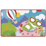 Fisher-Price vloerkleed fleece kikker 75 x 45 cm multicolor Fisher-Price vloerkleed fleece kikker 75 x 45 cm multicolor