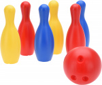 Free and Easy bowlingset junior blauw/geel/rood Free and Easy bowlingset junior blauw/geel/rood
