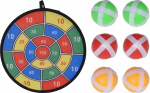 Free and Easy dartspel junior textiel/klitteband 7-delig Free and Easy dartspel junior textiel/klitteband 7-delig