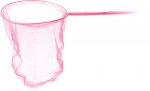 Free and Easy vangnet 150 cm roze Free and Easy vangnet 150 cm roze