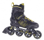 FunActiv inlineskates Peer III aluminium zwart/geel maat 41 FunActiv inlineskates Peer III aluminium zwart/geel maat 41