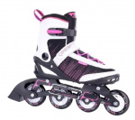 FunActiv inlineskates Peer III dames zwart/roze/wit maat 37 FunActiv inlineskates Peer III dames zwart/roze/wit maat 37