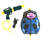 Funny Toys waterpistool met tank 35,5 cm blauw/zwart 5-delig Funny Toys waterpistool met tank 35,5 cm blauw/zwart 5-delig