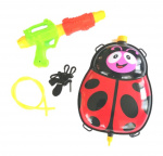 Funny Toys waterpistool met tank 35,5 cm rood/groen 5-delig Funny Toys waterpistool met tank 35,5 cm rood/groen 5-delig