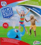 Games Hub watersproeier opblaasbaar Walvis 75 cm blauw Games Hub watersproeier opblaasbaar Walvis 75 cm blauw