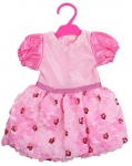 Gerardo's Toys babypoppenjurk 46 cm lichtroze Gerardo's Toys babypoppenjurk 46 cm lichtroze