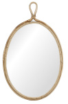 Gifts Amsterdam spiegel ovaal 50 cm bamboe naturel Gifts Amsterdam spiegel ovaal 50 cm bamboe naturel