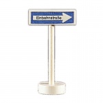 Glückskäfer verkeersbord eenrichtingsweg hout 10 cm Glückskäfer verkeersbord eenrichtingsweg hout 10 cm