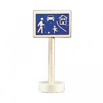 Glückskäfer verkeersbord woownijk hout 10 cm Glückskäfer verkeersbord woownijk hout 10 cm