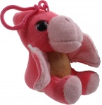 Kamparo sleutelhanger Sparkle Eye Dino clip-on roze 12 cm Kamparo sleutelhanger Sparkle Eye Dino clip-on roze 12 cm