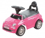 Happy Baby loopauto Fiat 500 roze Happy Baby loopauto Fiat 500 roze