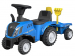 Happy Baby looptractor New Holland 32 cm blauw 4-delig Happy Baby looptractor New Holland 32 cm blauw 4-delig