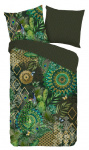 Hip dekbedovertrek Botalia 155 x 220 cm katoensatijn groen Hip dekbedovertrek Botalia 155 x 220 cm katoensatijn groen