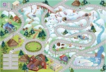 ACHOKA verkeerskleed Mountain Quadri Connect 100 x 150 cm ACHOKA verkeerskleed Mountain Quadri Connect 100 x 150 cm