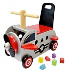 I'm Toy Loop- en duwwagen vliegtuig 42 x 38 x 24 cm grijs/rood I'm Toy Loop- en duwwagen vliegtuig 42 x 38 x 24 cm grijs/rood