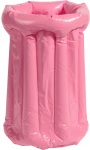 Excellent houseware opblaasbare drankkoeler PVC roze Excellent houseware opblaasbare drankkoeler PVC roze