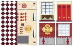 iWallz decoratiestickers Fire Station 6-delig iWallz decoratiestickers Fire Station 6-delig