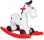 JAMARA hobbelpaard/loopwagen 2-in-1 wit junior JAMARA hobbelpaard/loopwagen 2-in-1 wit junior