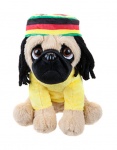 Kamparo hondenknuffel rasta 20 cm geel Kamparo hondenknuffel rasta 20 cm geel