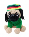Kamparo hondenknuffel rasta 20 cm groen Kamparo hondenknuffel rasta 20 cm groen