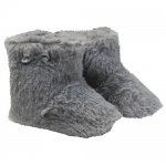La Petite Couronne babylaarzen Yeti klittenband grijs maat 16/17 La Petite Couronne babylaarzen Yeti klittenband grijs maat 16/17
