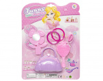 LG-Imports beautyset handtas meisjes 34 x 25,5 cm paars 6-delig LG-Imports beautyset handtas meisjes 34 x 25,5 cm paars 6-delig