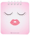 LG-Imports notitieboekje emoticon roze LG-Imports notitieboekje emoticon roze