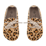 Little Indians schoenen luipaard 13,5 cm leer bruin maat 21 Little Indians schoenen luipaard 13,5 cm leer bruin maat 21