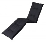 Madison ligbedkussen Basic 195 x 55 cm katoen/polyester zwart Madison ligbedkussen Basic 195 x 55 cm katoen/polyester zwart