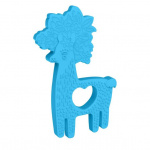 Manhattan Toy bijtring Llama junior 13 cm siliconen lichtblauw Manhattan Toy bijtring Llama junior 13 cm siliconen lichtblauw