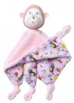Manhattan Toy knuffeldoekje aap junior 27,9 cm pluche/rubber Manhattan Toy knuffeldoekje aap junior 27,9 cm pluche/rubber
