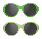 Mokki zonnebril Click & Change junior 0-2 jaar groen 2 stuks Mokki zonnebril Click & Change junior 0-2 jaar groen 2 stuks
