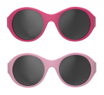 Mokki zonnebril Click & Change junior 0-2 jaar roze 2 stuks Mokki zonnebril Click & Change junior 0-2 jaar roze 2 stuks