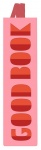 Moses boekenlegger roze/rood 17,5 cm Moses boekenlegger roze/rood 17,5 cm